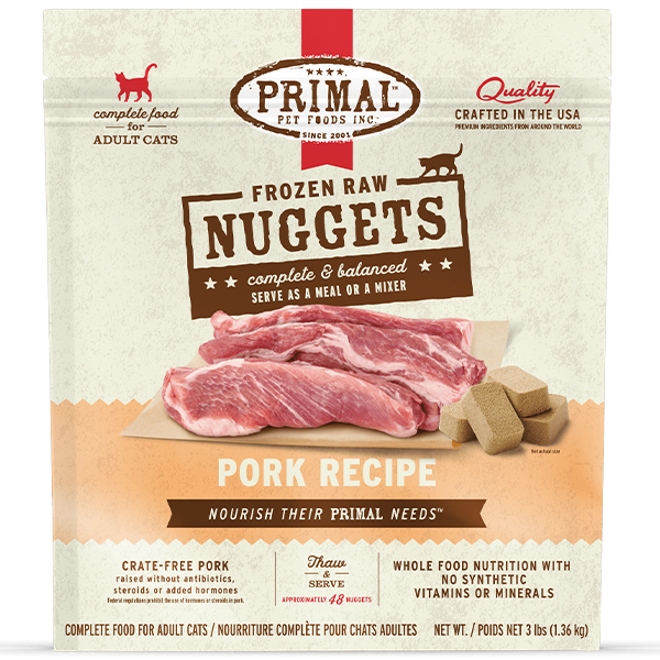 Primal - Cat - Pork Nuggets