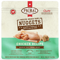 Primal - Dog - Freeze Dried Raw Nuggets Chicken Recipe