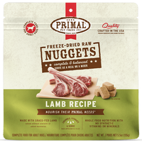Primal - Dog - Freeze Dried Raw Nuggets Lamb Recipe