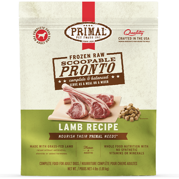 Primal - Dog - Lamb Pronto