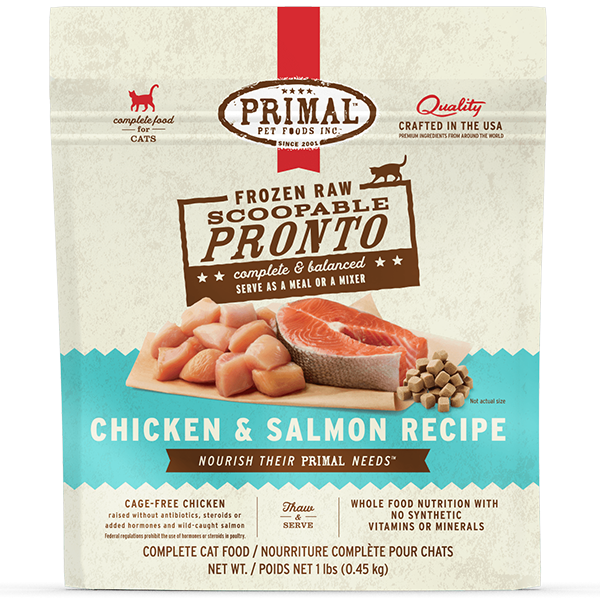 Primal - Cat - Chicken & Salmon Pronto