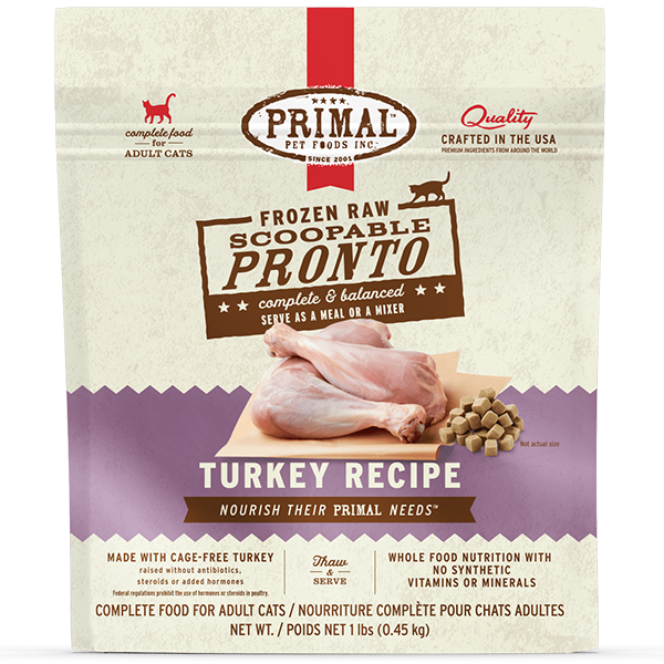 Primal - Cat - Turkey Pronto