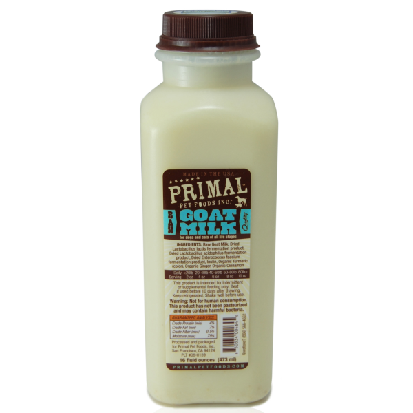 Primal - Cat & Dog - Goat Milk