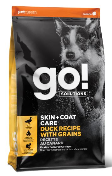 Go! Solutions - Dog - Skin & Coat Care Duck Recipe with Grains