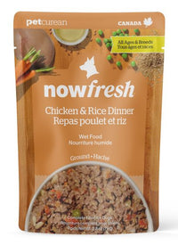 Now Fresh - Dog - Ground Chicken & Rice Dinner