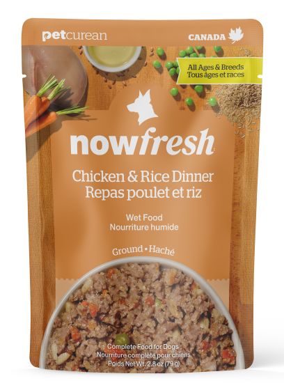 Now Fresh - Dog - Ground Chicken & Rice Dinner