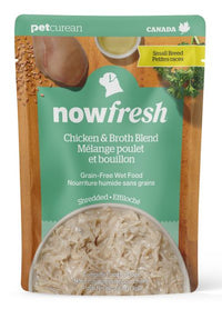 Now Fresh - Dog - Grain Free Small Breed Shredded Chicken & Broth Blend