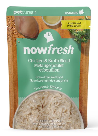 Now Fresh - Dog - Grain Free Small Breed Shredded Chicken & Broth Blend