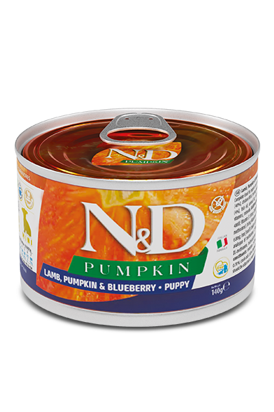 Farmina - Dog - N&D Pumpkin Puppy Small Breed Grain Free Lamb & Blueberry Recipe