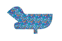 RC Pets - Dog - Packable Rain Poncho Squiggles