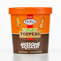 Primal - Cat & Dog - Fresh Toppers Awesome Squash