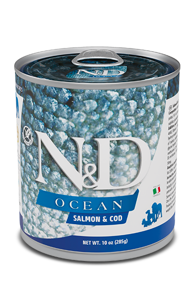 Farmina - Dog - N&D Ocean Adult Grain Free Salmon & Cod Recipe