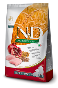 Farmina - Dog - N&D Ancestral Grain Puppy Large Breed Chicken & Pomegranate Recipe