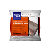 Healthy Paws - Dog - Frozen Raw Recreational Bison Marrow Bones