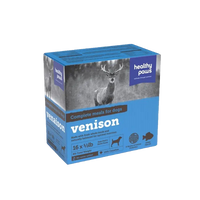 Healthy Paws - Dog - Frozen Raw Complete Dinner Venison