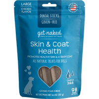 Get Naked - Dog - Skin & Coat Health Dental Chew Sticks Chicken