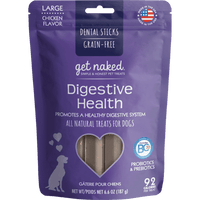 Get Naked - Dog - Grain Free Digestive Health Dental Sticks