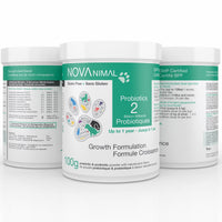NOVAnimal - Dog - Growth Formulation 2B Probiotics/Scoop