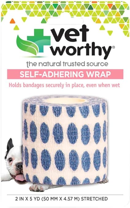 Vet Worthy - Cat & Dog - Self-Adhering Wrap Dots