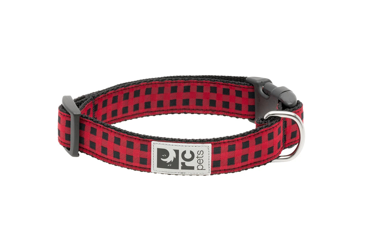 RC Pets - Dog - Collar Red Buffalo Plaid
