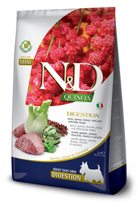 Farmina - Dog - N&D Quinoa Digestion Adult Small Breed Grain Free Lamb Recipe
