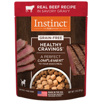 Instinct - Dog - Healthy Cravings Grain Free Real Beef Recipe in Savory Gravy