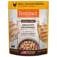 Instinct - Cat - Healthy Cravings Grain Free Real Chicken Recipe in Savory Gravy
