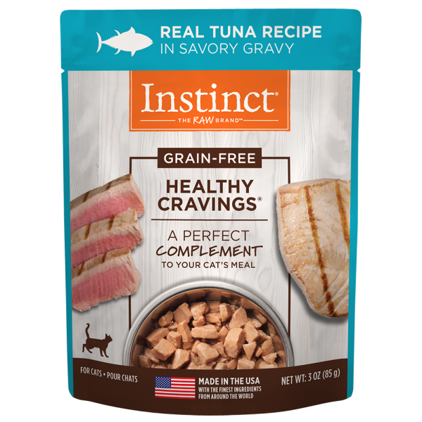 Instinct - Cat - Healthy Cravings Grain Free Real Tuna Recipe in Savory Gravy