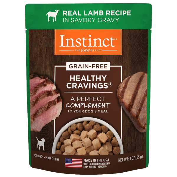 Instinct - Dog - Healthy Cravings Grain Free Real Lamb Recipe in Savory Gravy
