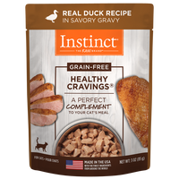 Instinct - Cat - Healthy Cravings Grain Free Real Duck Recipe in Savory Gravy