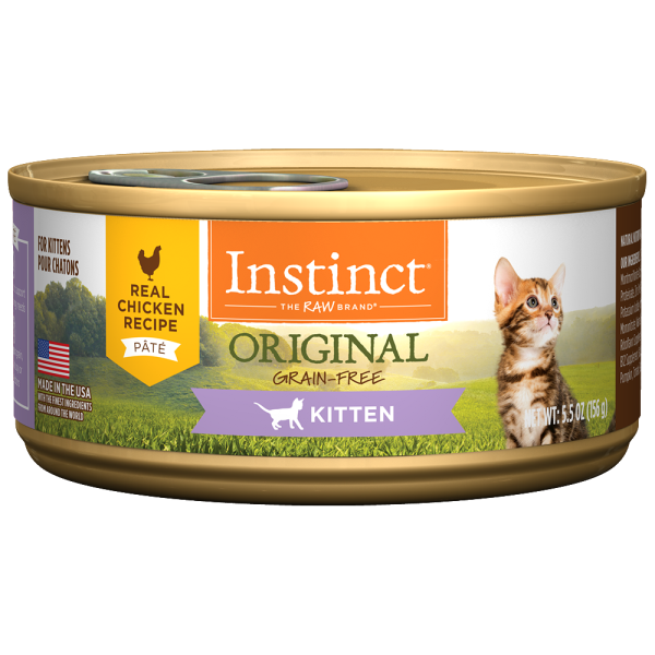 Instinct - Cat - Original Kitten Grain Free Real Chicken Pâté 5.5oz