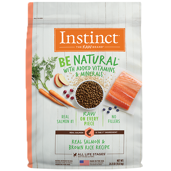 Instinct - Dog - Be Natural Real Salmon & Brown Rice