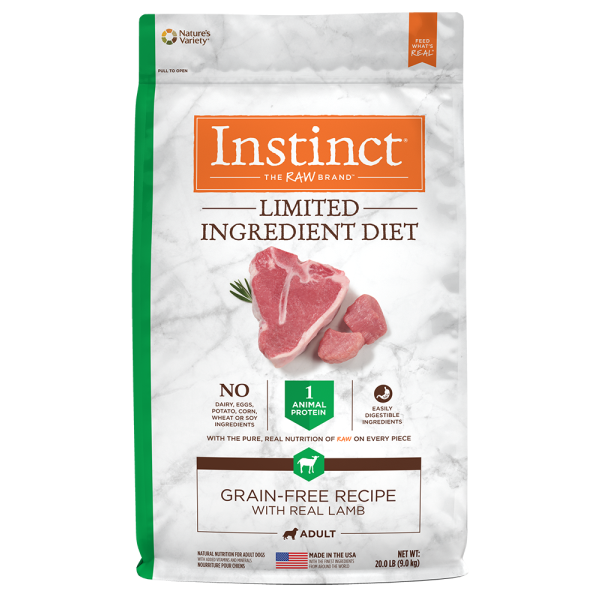 Instinct - Dog - LID Grain Free GrassFed Lamb