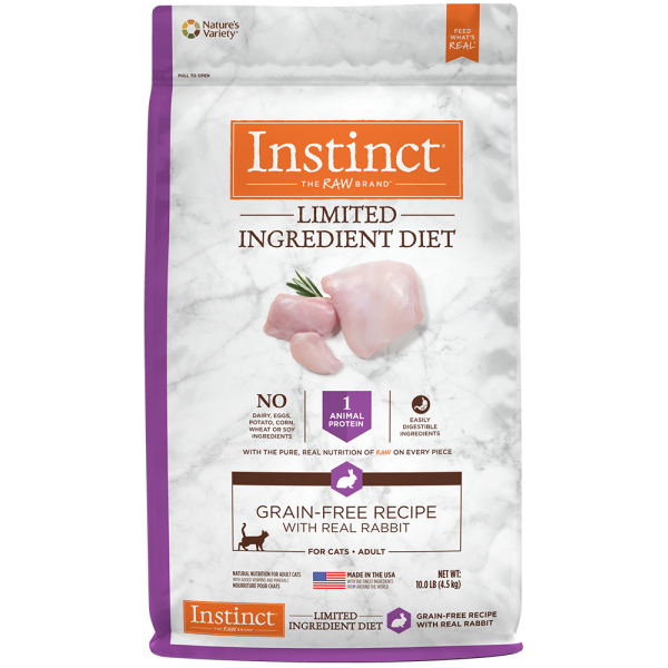 Instinct - Cat -  LID Grain Free FarmRaised Rabbit