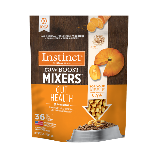Instinct - Dog - Raw Boost Frozen Mixers Gut Health