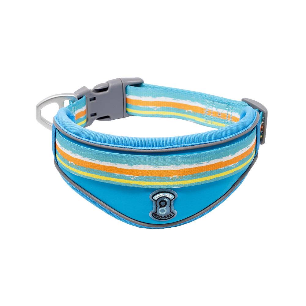 Goo-eez - Dog - Printed Cooltek Dog Collar Multicolor