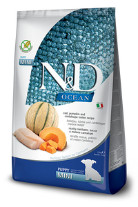 Farmina - Dog - N&D Ocean Puppy Small Breed Grain Free Cod, Pumpkin & Cantaloupe Recipe