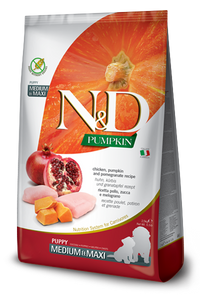 Farmina - Dog - N&D Pumpkin Chicken & Pomegranate Puppy Med/Maxi
