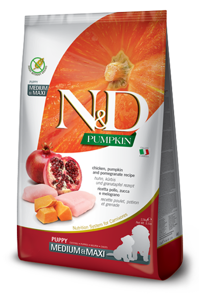Farmina - Dog - N&D Pumpkin Chicken & Pomegranate Puppy Med/Maxi