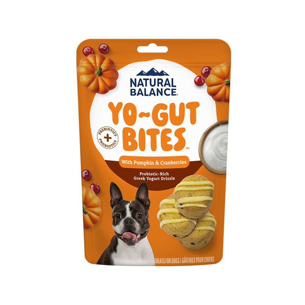 Natural Balance - Dog - Yo-Gut Bites with Pumpkin & Cranberries