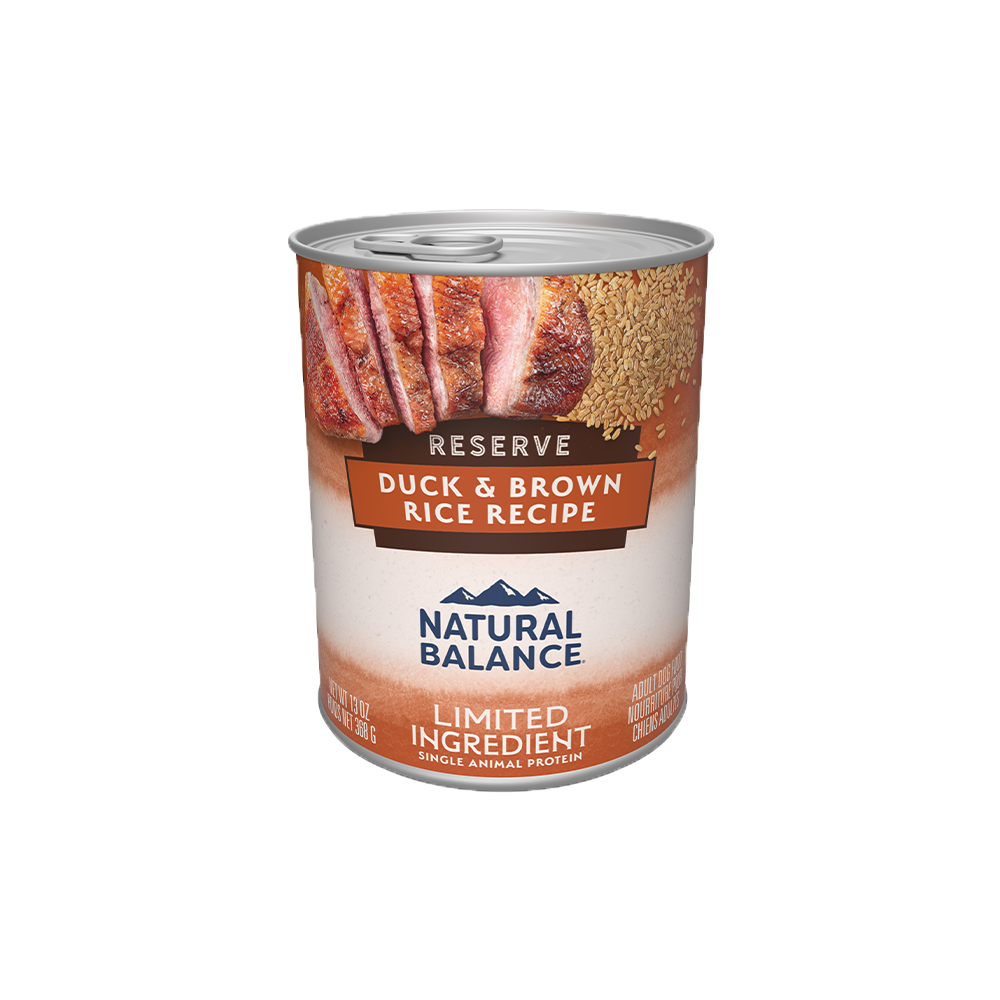 Natural Balance - Dog - Limited Ingredient Reserve Duck & Brown Rice Recipe
