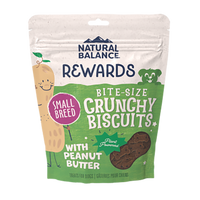 Natural Balance - Dog - Treats Rewards Crunchy Biscuits Peanut Butter Small Breed