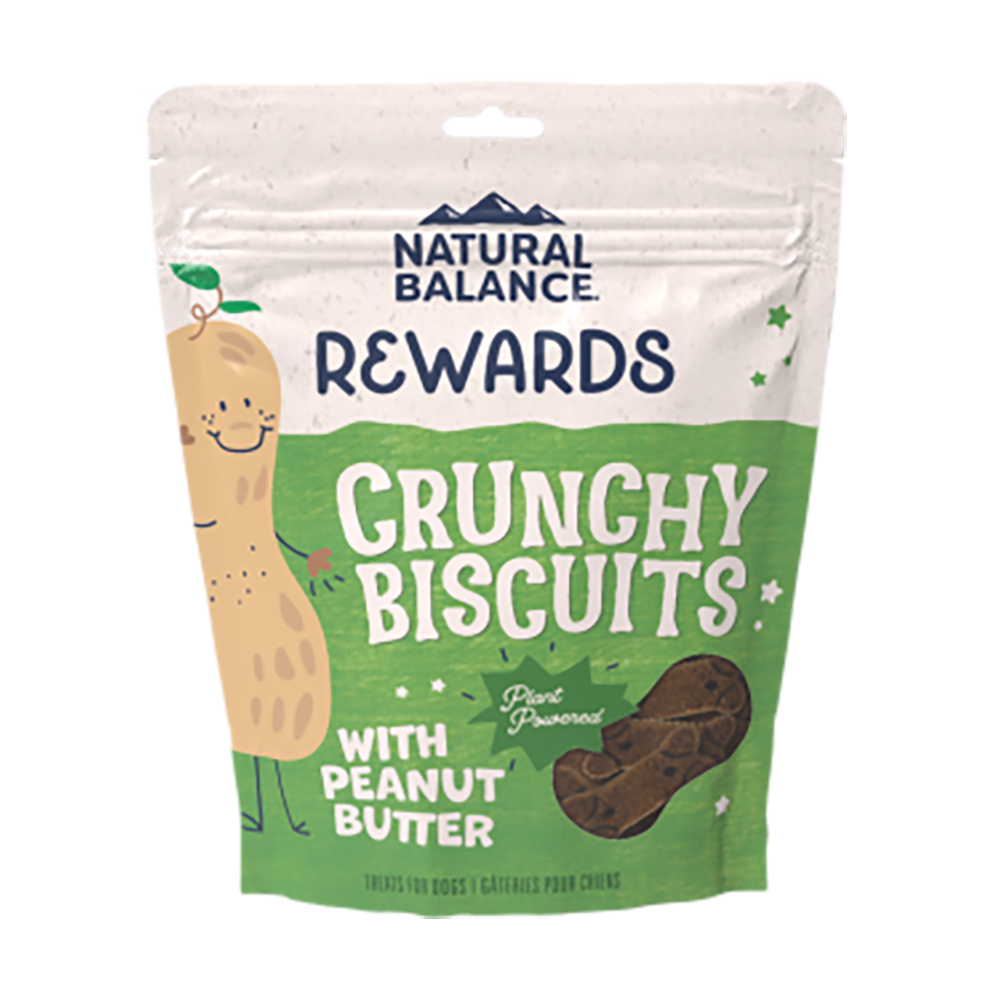Natural Balance - Dog - Treats Rewards Crunchy Biscuits Peanut Butter