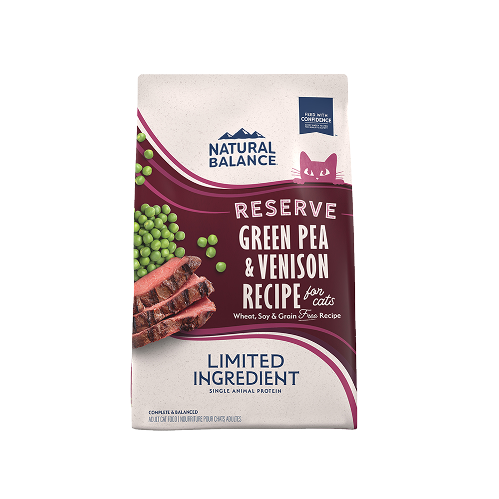 Natural Balance - Cat - Limited Ingredient Diet Reserve Green Pea & Venison