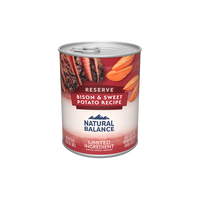 Natural Balance - Dog - Limited Ingredient Reserve Bison & Sweet Potato Recipe