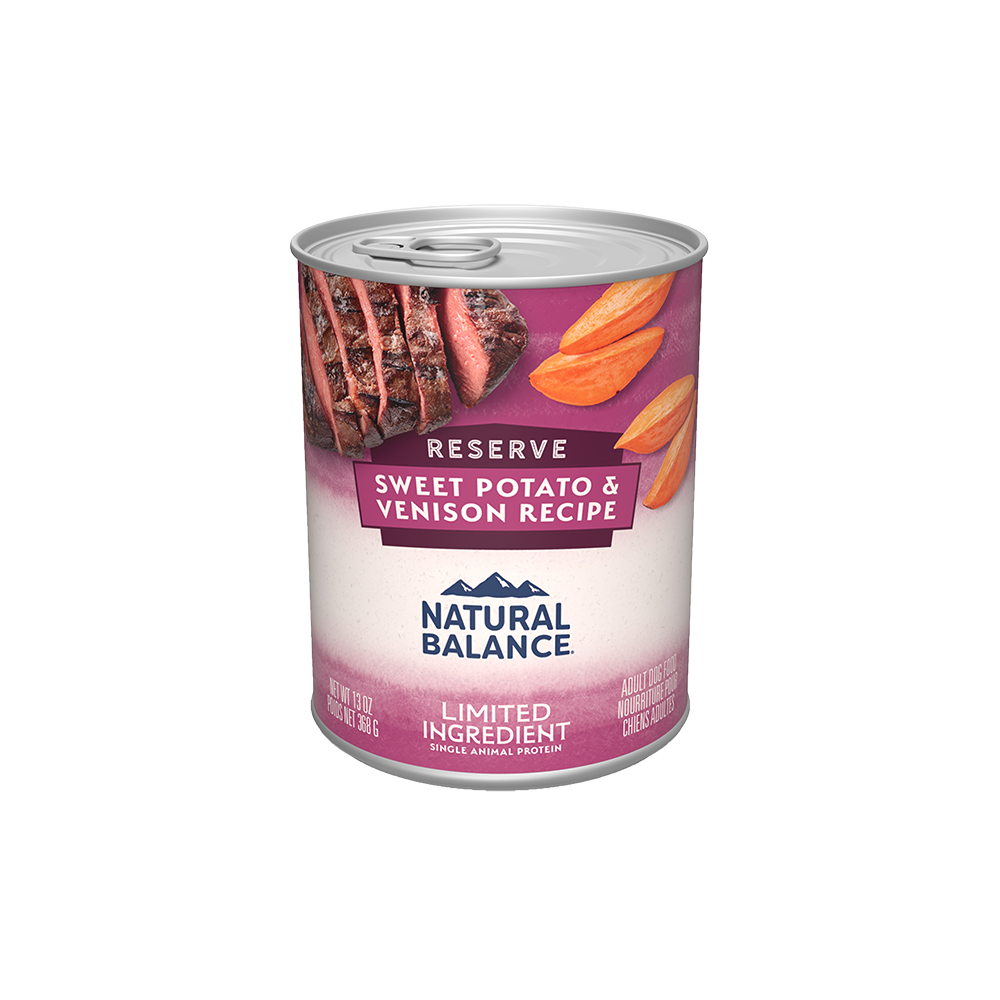 Natural Balance - Dog - Limited Ingredient Reserve Sweet Potato & Venison Recipe