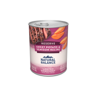 Natural Balance - Dog - Limited Ingredient Reserve Sweet Potato & Venison Recipe