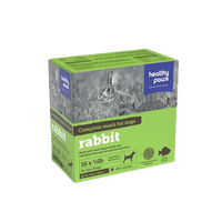 Healthy Paws - Dog - Frozen Raw Complete Dinner Rabbit