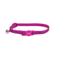 SafeCat - Cat - Adjustable Nylon Breakaway Collar Orchid