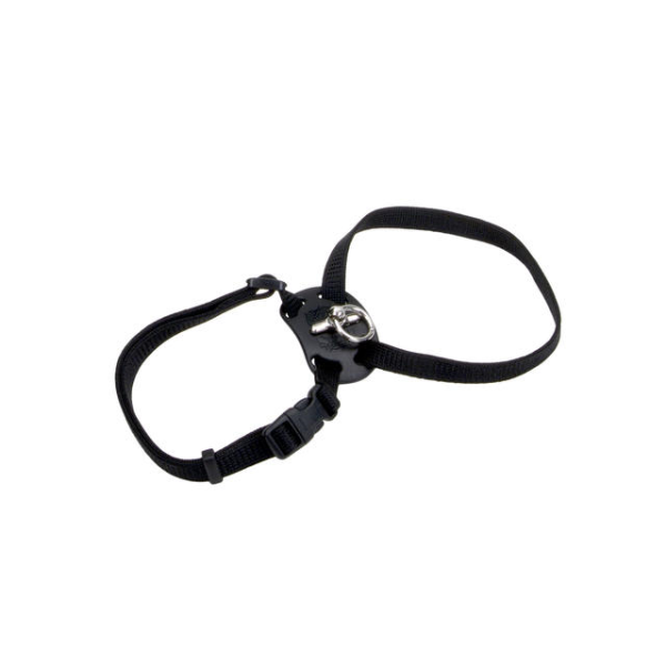SizeRight - Cat - SnagProof Adjustable Nylon Harness Black